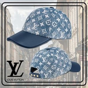 vuitton red baseball